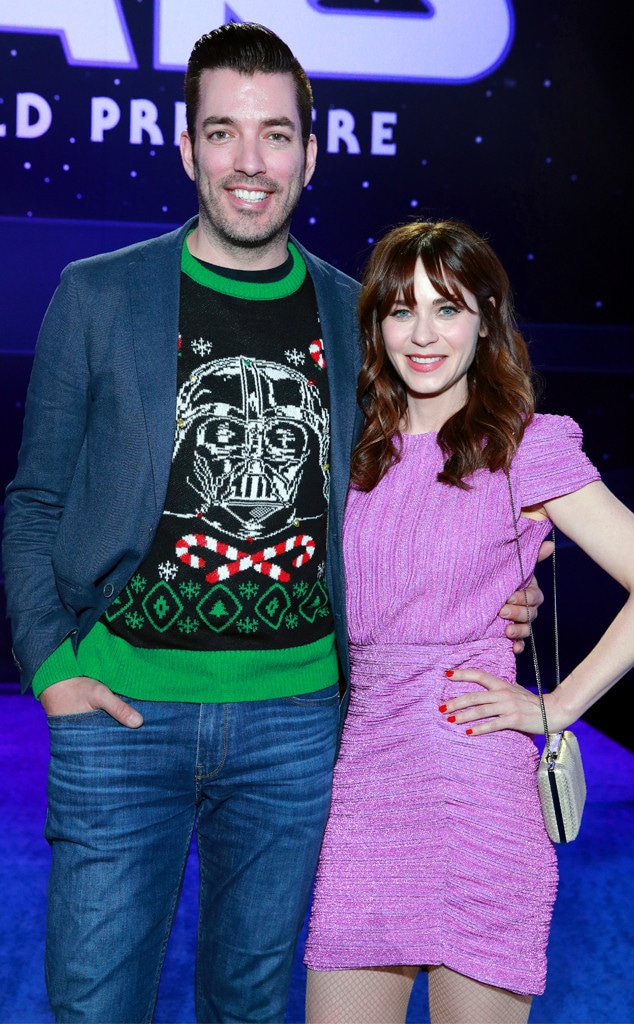 Zooey Deschanel & Jonathan Scott Have An Out of This World Date Night